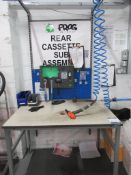 Rear cassette sub-assembly workstation