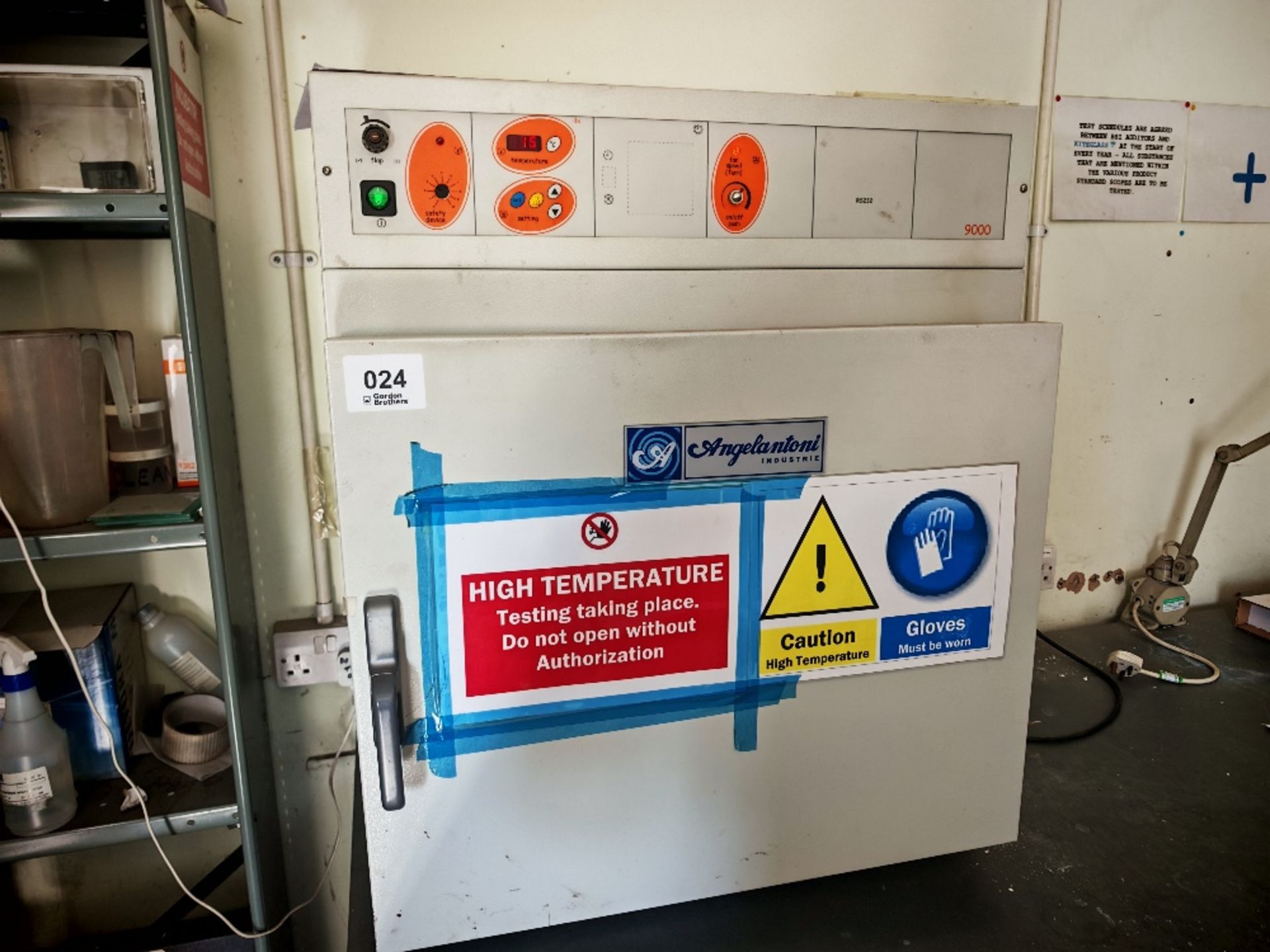 (2008) Angelantoni STU90 climatic chamber with Hanna test meters