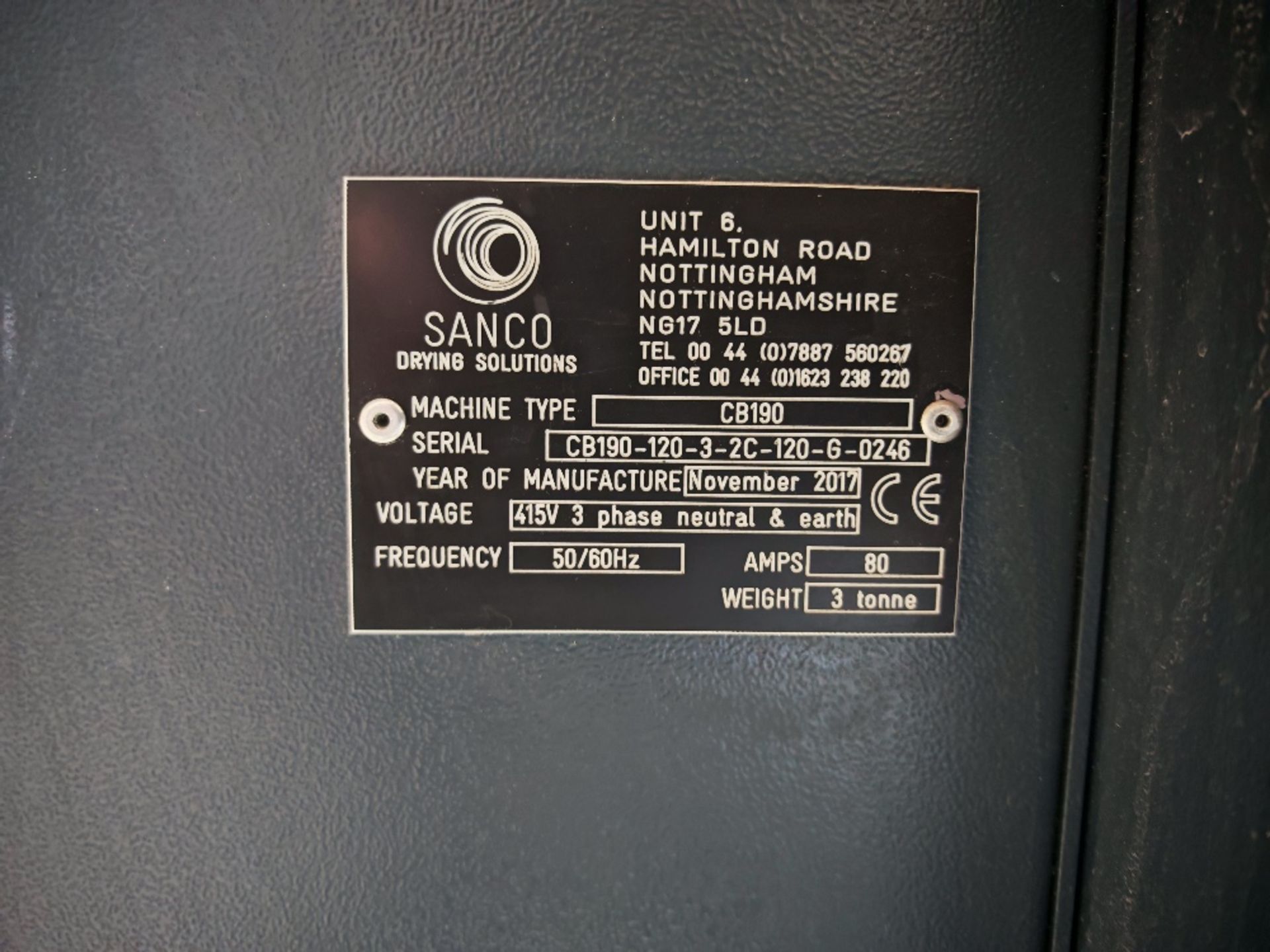 (2017) Sanco Drying Solutions CB190 drying tunnel - Image 18 of 18