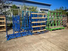 Quantity of various metal stillages