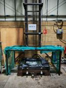 9m glass drop ball test rig with drop ball and electromagnet