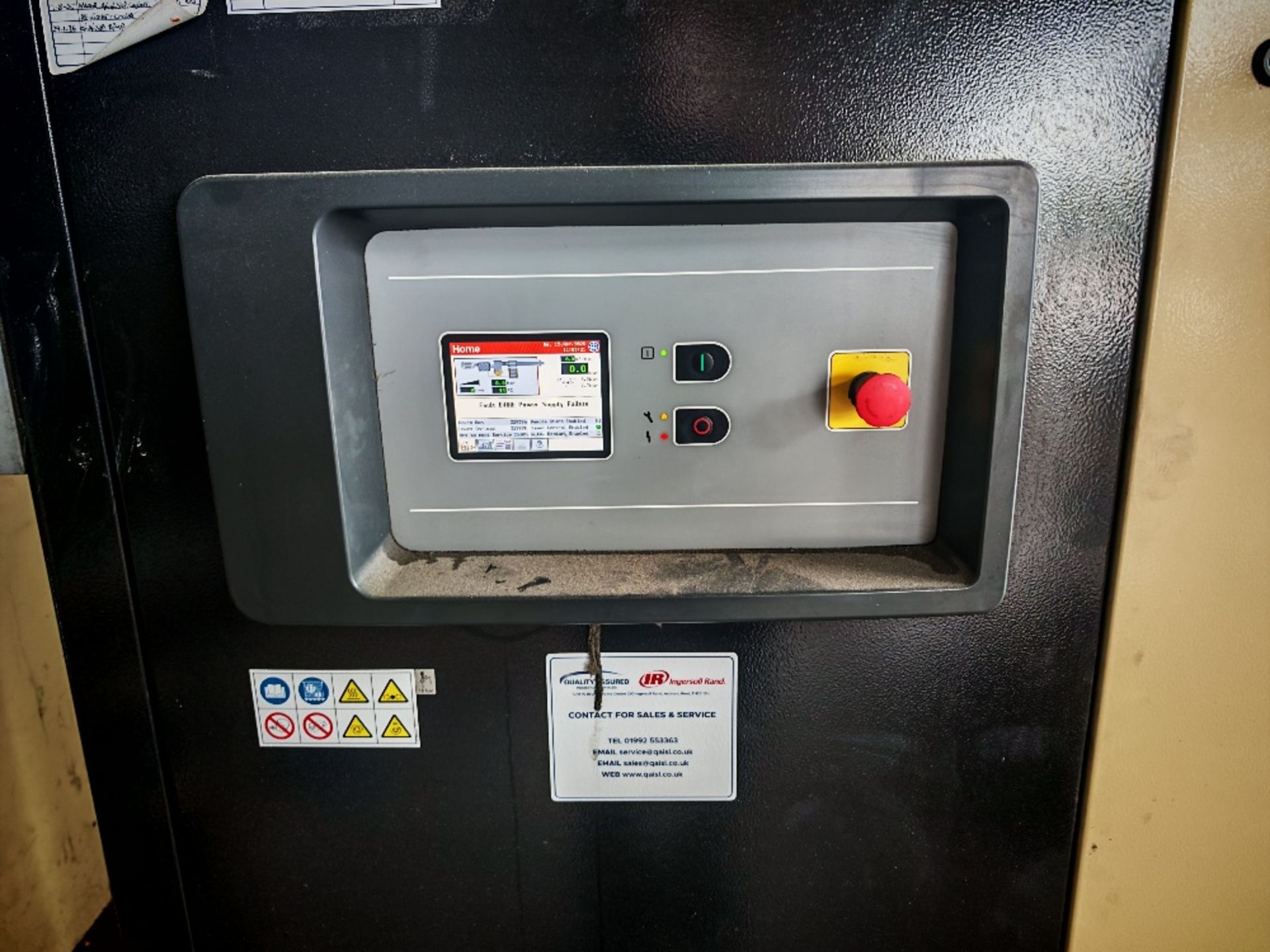 (2021) Ingersoll Rand RSe37n packaged air compressor with receiver - Image 9 of 16