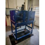 Glass four point bend test rig