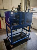 Glass four point bend test rig