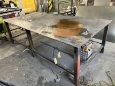 Fabricated Steel Workbench