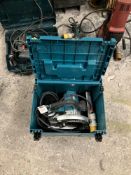 Sentribox Site Lockbox Containing Quantity of Handheld Power Tools