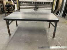 Fabricated Steel Workbench