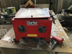 Clarke Benchtop Shot Blast Cabinet