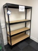 Boltless shelving rack