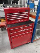 US-Pro 7 drawer tool chest with Kennedy 3 drawer roll cabinet