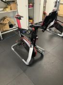 WattBike AtomX Red/Black Bike with Hisense PT1 Screen