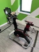 WattBike AtomX Red/Black Bike with Hisense PT1 Screen