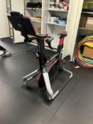 WattBike AtomX Red/Black Bike with Hisense PT1 Screen