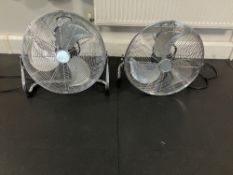 (2) Portable Fans