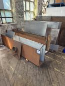(2) Fabricated Steel Metal Stands