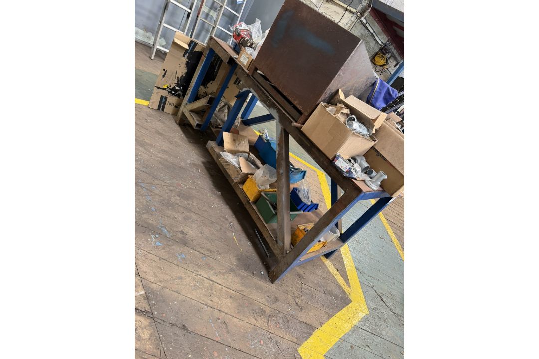 Fabricated Steel Workbench