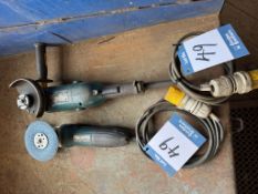 (2) Makita Grinders