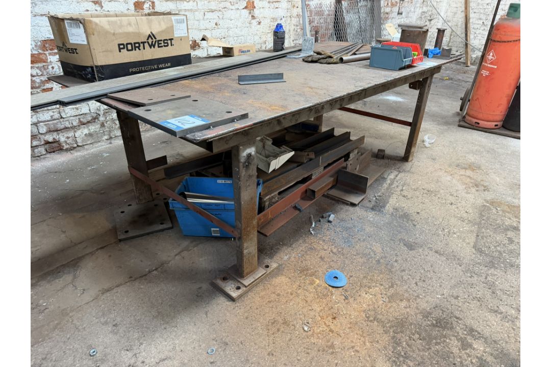 Fabricated Steel Workbench
