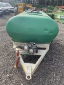 Plastic Towable Dust Supression Water Bowser