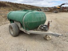 Western Poly Plastic Towable Dust Suppression Water Bowser