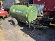 Plastic Towable Dust Supression Water Bowser