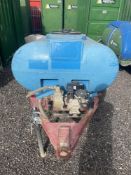 Plastic Towable Dust Supression Water Bowser