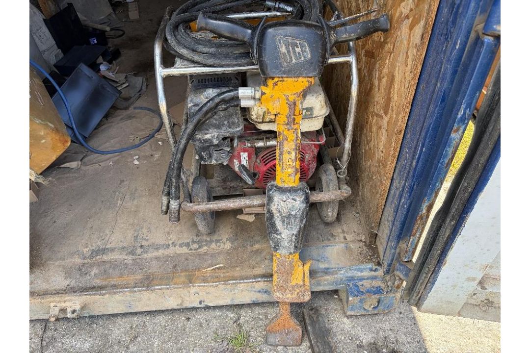 JCB Hydraulic Power Pack with HM25 Breaker - Image 5 of 7