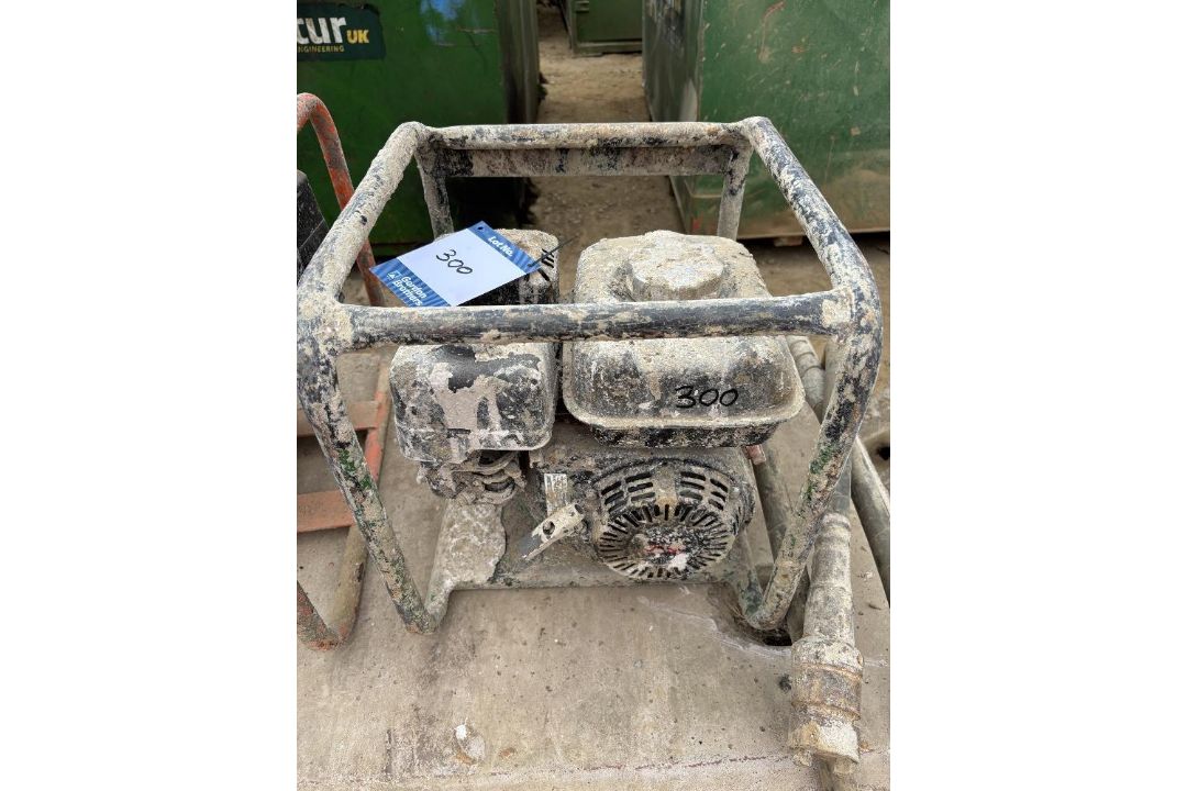 Honda GX160 Petrol Generator & Concrete Vibrator - Image 2 of 3