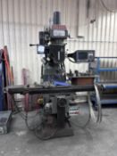 XYZ KR-V3000 Heavy-Duty Vertical Turret Milling Machine With Associated Tooling (1995)