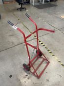 Unbranded Steel Frame 2-Wheel Gas Bottle Trolley