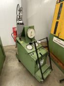 Unbranded Helium Gas Bottle Trolley & Gauges