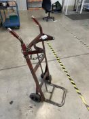 Unbranded Steel Frame 2-Wheel Gas Bottle Trolley