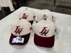 Lot of (4) Legit Kicks Hats
