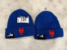 Lot of (2) New Era New York Mets Knitted Beanies