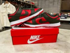 Nike Dunk Low Retro - Mystic Red/Cargo Khaki, Size 11.5 M
