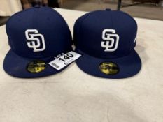 Lot of (2) New Era San Diego Padres Baseball Hats