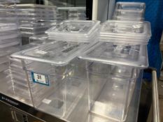 (26) ASSORTED SIZE BROWNE POLY CARB INSERTS - NEW