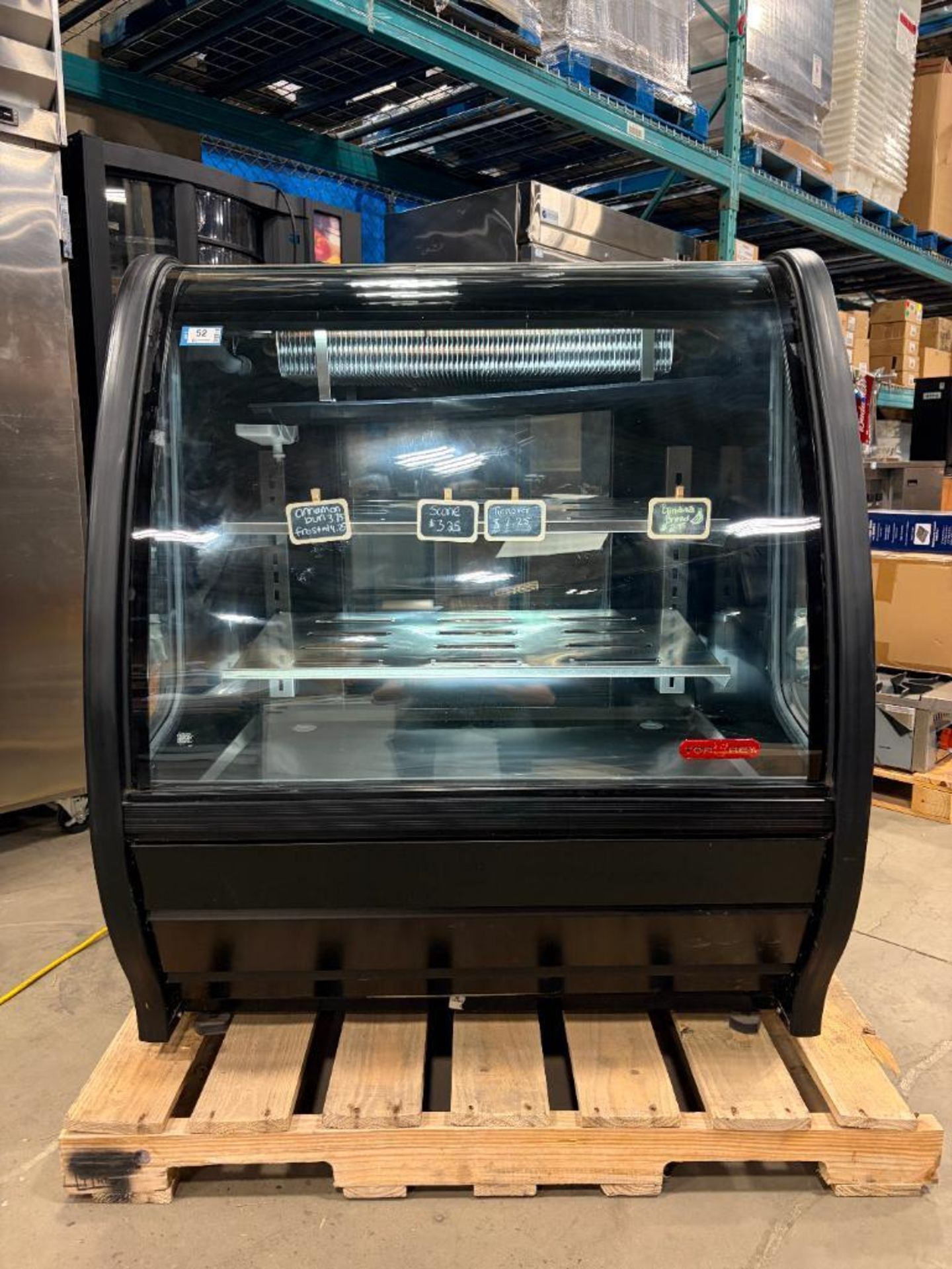 TORREY TEM100NL-UL 40" CURVED GLASS REFRIGERATED DISPLAY CASE - Image 7 of 14