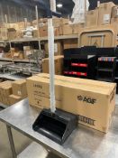 CASE OF AGF 10182 LOBBY DUST PANS, 6/CASE - NEW