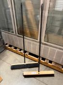 LOT OF (2) ATLAS GRAHAM 6224 PUSH BROOMS
