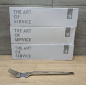 HEPP THE ART OF SERVICE PROFILE TABLE FORKS - LOT OF 36 (3 BOXES) - NEW