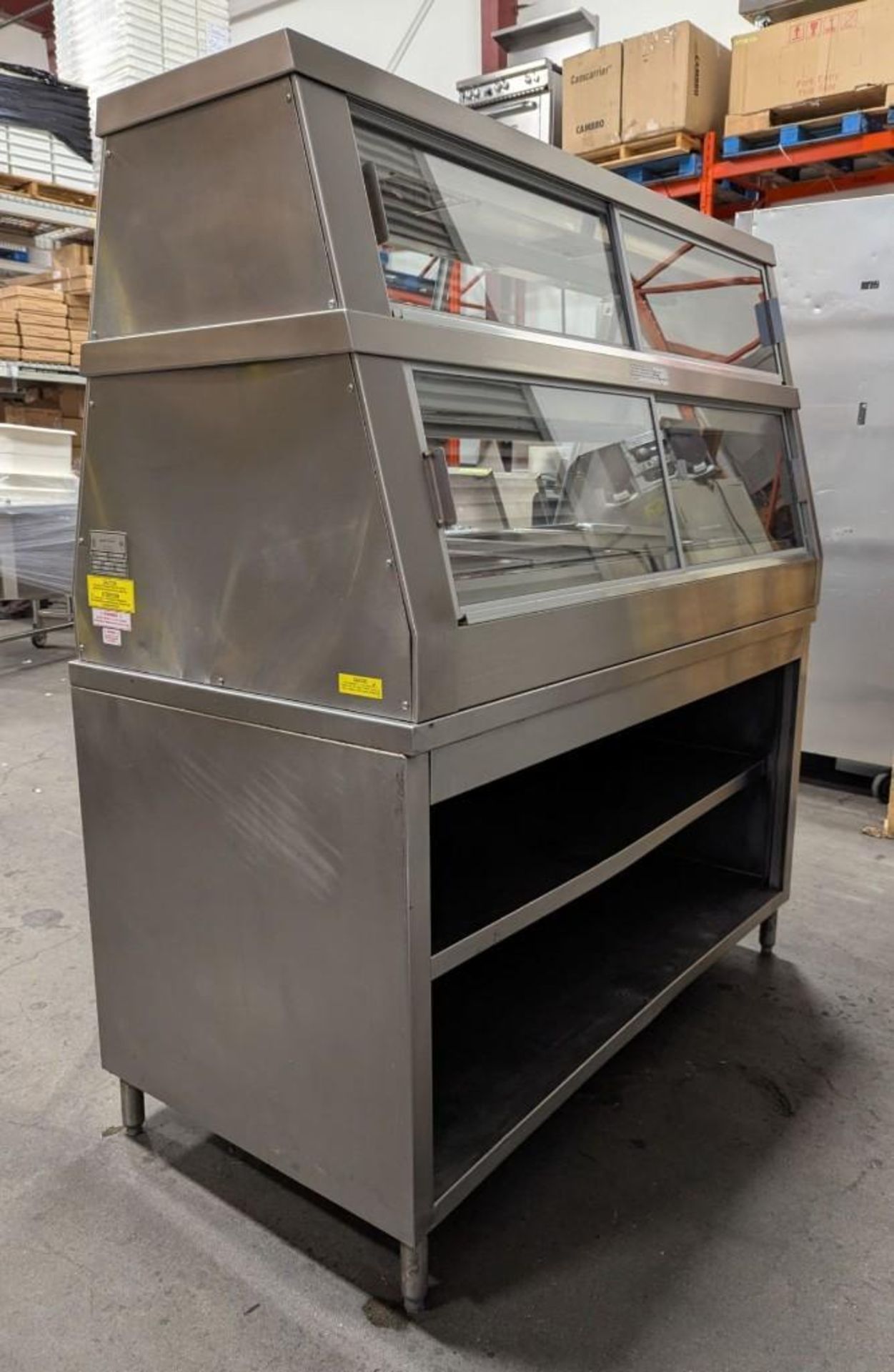 NEW HENNY PENNY CW-216 60" 2-TIER DISPLAY WARMER WITH CABINET - Image 4 of 13