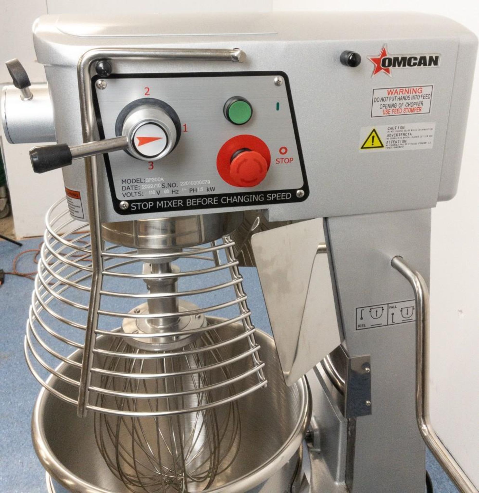 NEW OMCAN 30 QT GENERAL PURPOSE STAND MIXER - Image 9 of 11