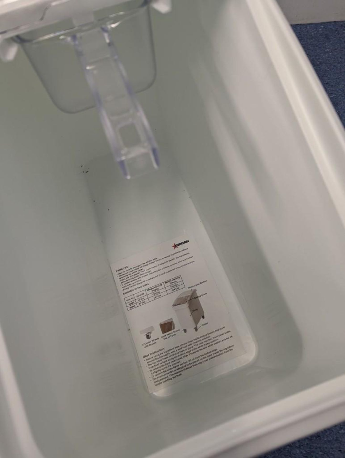 NEW 21 GALLON INGREDIENT BIN WITH SLIDING LID, OMCAN 80985 - Image 5 of 8