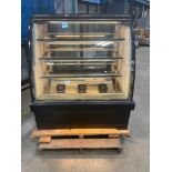 NEW G480FC 4-TIER CURVED GLASS REFRIGERATED SHOWCASE