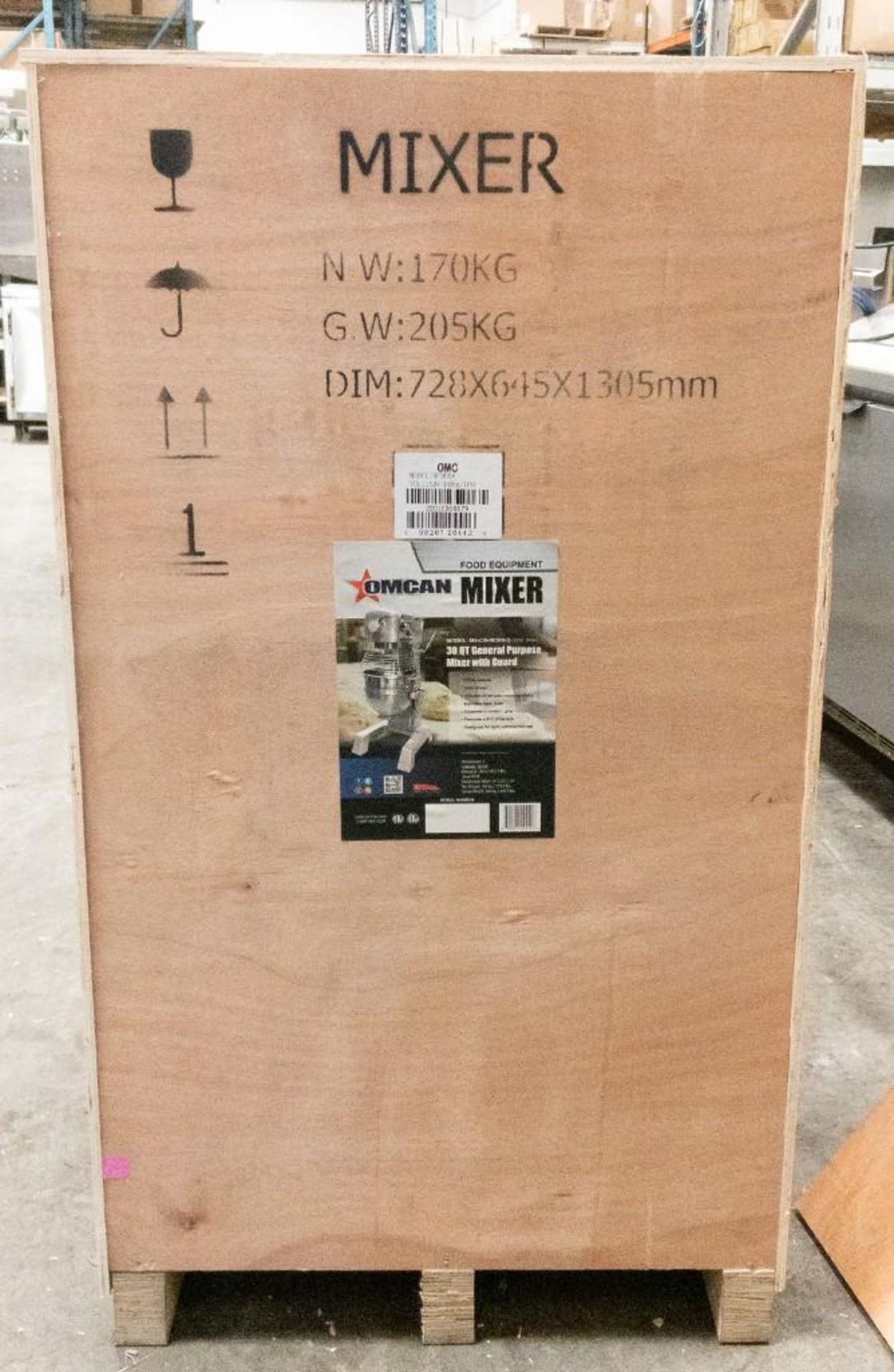 NEW OMCAN 30 QT GENERAL PURPOSE STAND MIXER - Image 11 of 11