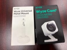 NEW WYZE CAM V4 INDOOR/OUTDOOR CAMERAS & WYZE UNIVERSAL METAL MOUNT