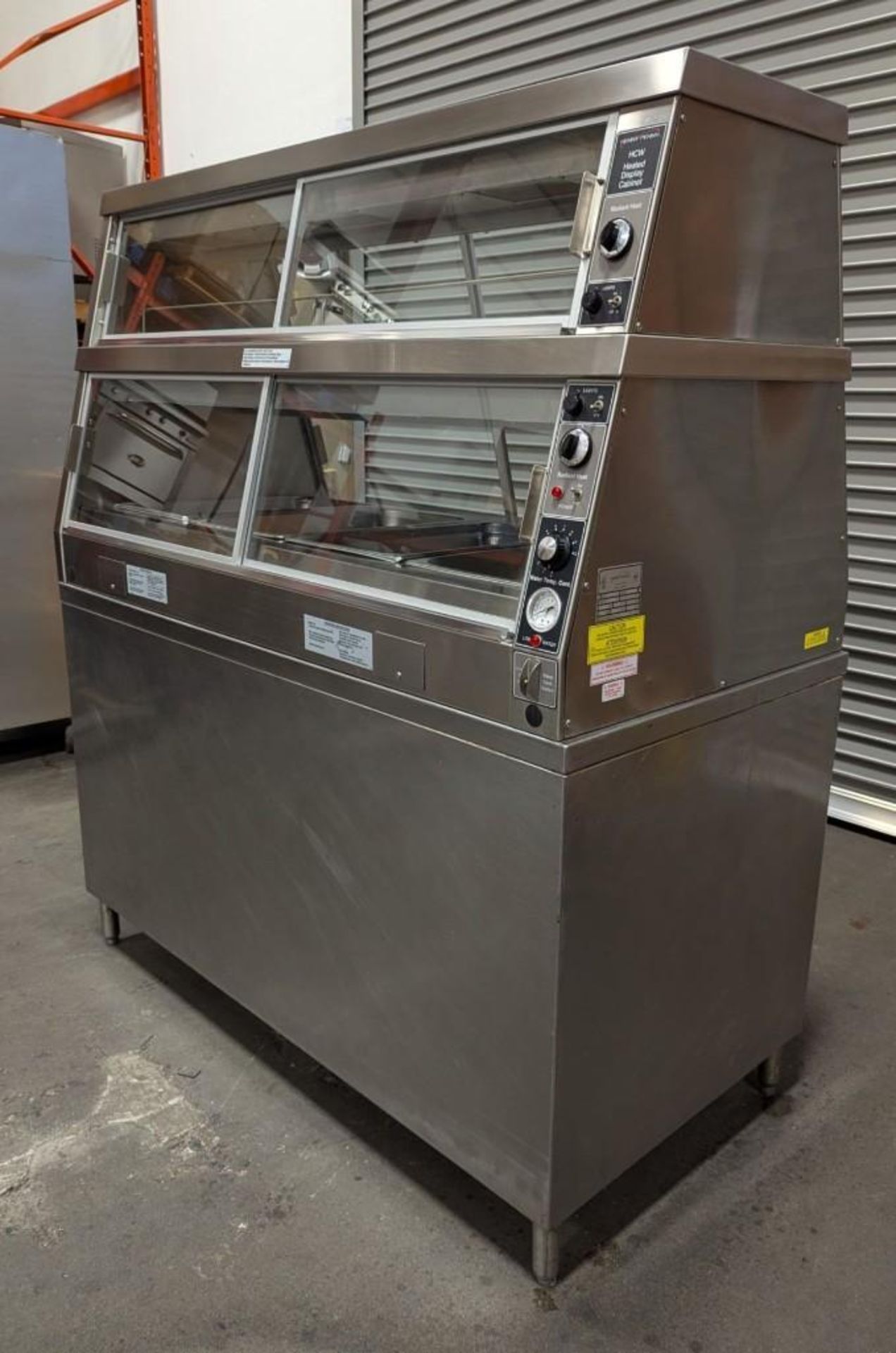 NEW HENNY PENNY CW-216 60" 2-TIER DISPLAY WARMER WITH CABINET - Image 2 of 13