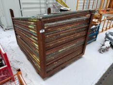 Lot of Approx. (28) Asst. Scaffolding Frames and Westward Job Box w/ Asst. Scaffolding Hardware