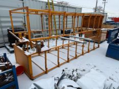 Metal Frame w/ Rollers